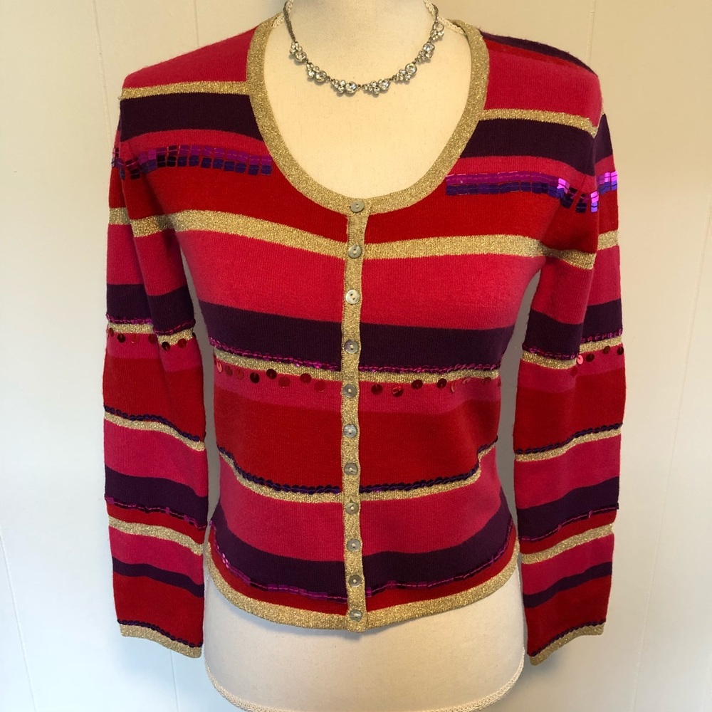 Pandemonium holiday sweater size small.